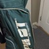 Ping Karsten Hoofer Vintage Green White Golf Stand Bag 4-Way
