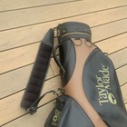 s-l140-104 TaylorMade Burner Bubble Leather Staff Golf Bag Brown