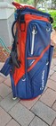 TaylorMade USA Flag 14-Way Stand Golf Bag Blue Red