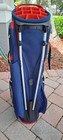 TaylorMade USA Flag 14-Way Stand Golf Bag Blue Red