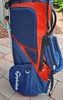 TaylorMade USA Flag 14-Way Stand Golf Bag Blue Red