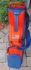 TaylorMade USA Flag 14-Way Stand Golf Bag Blue Red