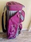 PING Women's Traverse Cart Golf Club Bag Purple Heather Grey