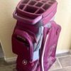PING Women's Traverse Cart Golf Club Bag Purple Heather Grey