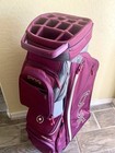 PING Women's Traverse Cart Golf Club Bag Purple Heather Grey