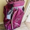 PING Women's Traverse Cart Golf Club Bag Purple Heather Grey