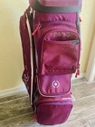 PING Women's Traverse Cart Golf Club Bag Purple Heather Grey
