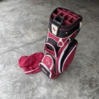s-l140-148 Ping Faith Women's 14-Way Divider Golf Cart Bag Black Red