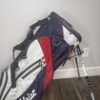 Titleist Players 4 Stand Carry Golf Bag Red Navy Grey