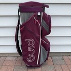 PING G Le Traverse Women's Cart Golf Bag Purple 14-Way Divider
