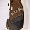 Ping Cart Golf Bag 6 Divider Nylon Brown