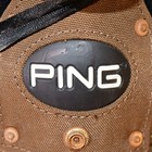 Ping Cart Golf Bag 6 Divider Nylon Brown