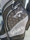s-l140-237 Callaway Solaire Women's Golf Cart Bag Black White Gray 6-Way