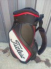 Titleist Staff Pioneer 6-Way Cart Golf Bag Black/Red/White