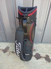Titleist Staff Pioneer 6-Way Cart Golf Bag Black/Red/White
