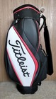Titleist AP 714 Mid-Size Staff Golf Bag 6-Way Divider Black White Red