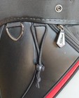 Titleist AP 714 Mid-Size Staff Golf Bag 6-Way Divider Black White Red