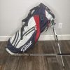 Titleist Players 4 Stand Carry Golf Bag Red Navy Grey