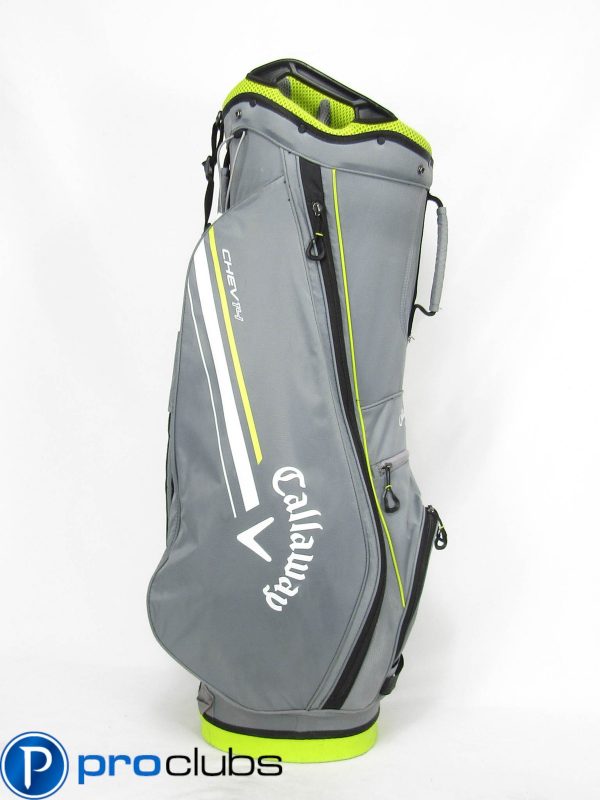 Callaway Chev 14 Golf Cart Bag Gray/Yellow