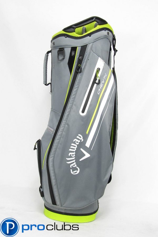 Callaway Chev 14 Golf Cart Bag Gray/Yellow