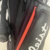 Titleist Tour Premium Limited Edition Jet Black Stand Golf Bag Black/Red