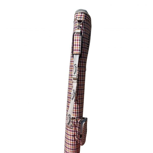 Callaway Big Bertha Sunday Pencil Golf Bag Plaid Red