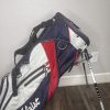 Titleist Players 4 Stand Carry Golf Bag Red Navy Grey