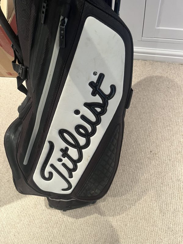 Titleist Tour Series Premium StaDry Stand Bag Black/White