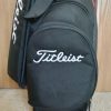 Titleist AP 714 Mid-Size Staff Golf Bag 6-Way Divider Black White Red