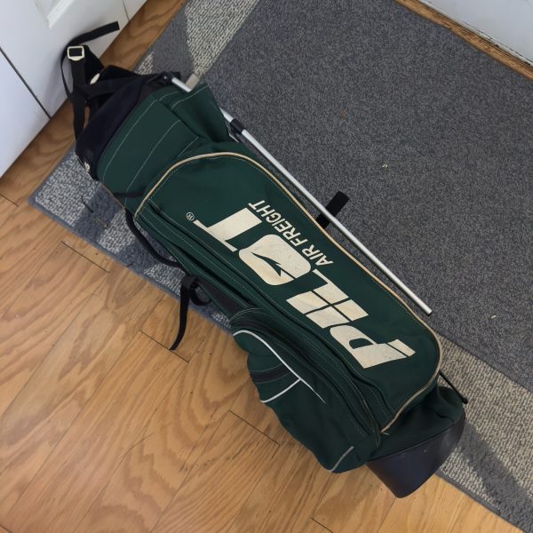 Ping Karsten Hoofer Vintage Green White Golf Stand Bag 4-Way