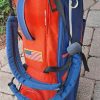 TaylorMade USA Flag 14-Way Stand Golf Bag Blue Red