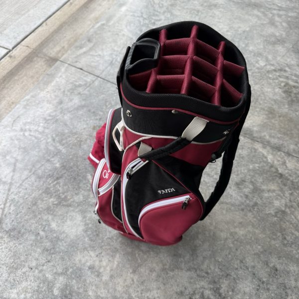 s-l1600-67 Ping Faith Women's 14-Way Divider Golf Cart Bag Black Red