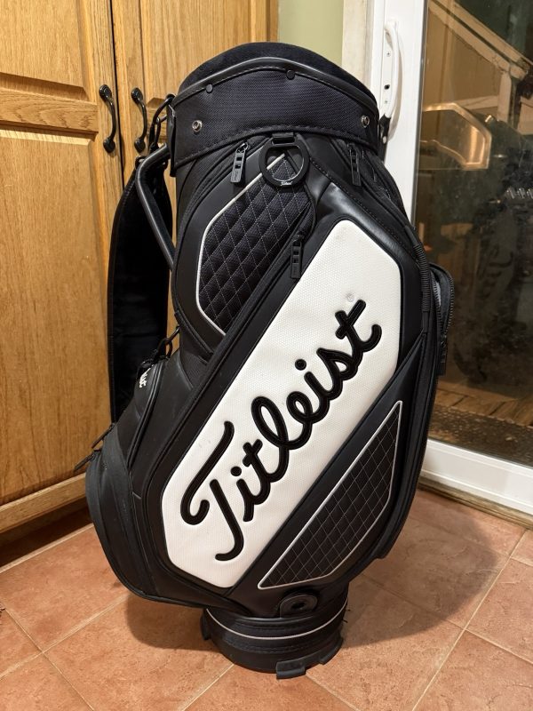 s-l1600-7 Titleist Tour Midsize Golf Staff Bag Black/White