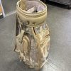 Mizuno Miz Collection Women's Vintage Carry Golf Bag Gray Tapestry Leather