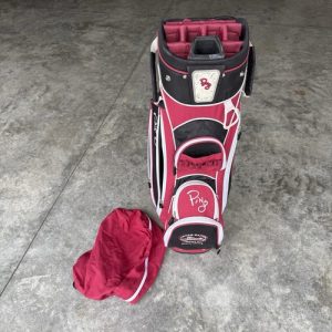 Ping Faith Women's 14-Way Divider Golf Cart Bag Black Red