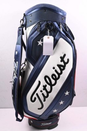 Titleist US Open Staff Cart Bag 6-Way Divider Blue White Red