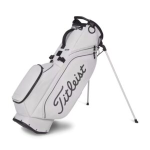 Titleist Players S4 Men's Stand Golf Bag 2026 Gray/Crimson/Marble