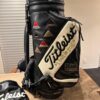 s-l1600-153 Titleist Vintage Limited Edition Men's Cart Golf Bag Black/White