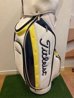 s-l1600-163 Titleist Stand Caddy Men's Golf Bag CB631 White/Yellow