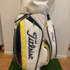 Titleist Stand Caddy Men's Golf Bag CB631 White/Yellow