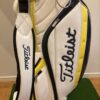 Titleist Stand Caddy Men's Golf Bag CB631 White/Yellow