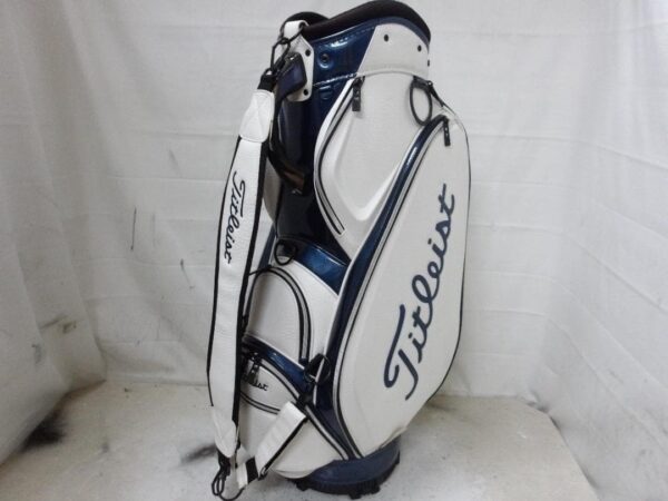 s-l1600-222 Titleist Pro Model Limited Edition Cart Golf Bag White 9.5-in