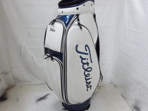 s-l1600-226 Titleist Pro Model Limited Edition Cart Golf Bag White 9.5-in