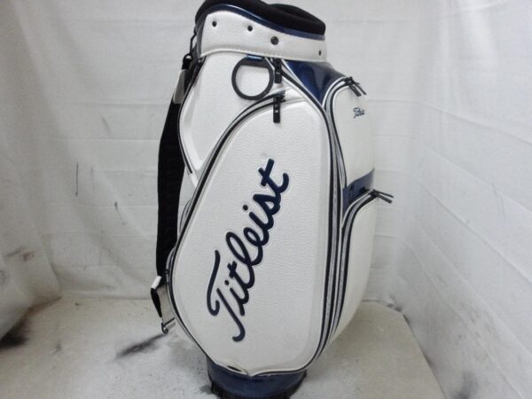 s-l1600-228 Titleist Pro Model Limited Edition Cart Golf Bag White 9.5-in