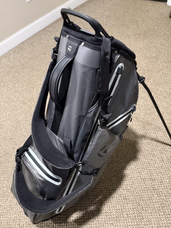 s-l1600-251 TaylorMade 2023 Flextech Waterproof Stand Golf Bag Gunmetal