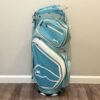 s-l1600-29 Puma Women's Cart Golf Bag Teal/White 14-Way