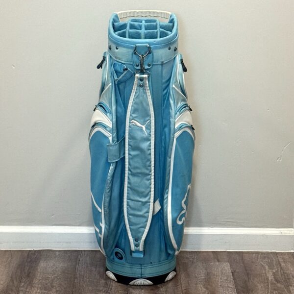 s-l1600-30 Puma Women's Cart Golf Bag Teal/White 14-Way