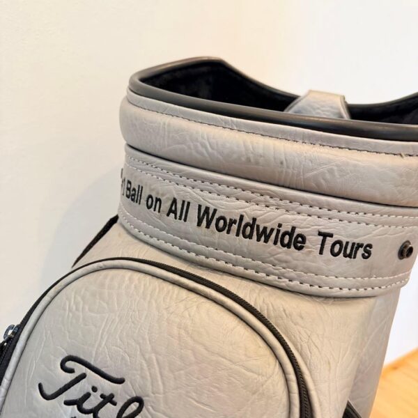 s-l1600-95 Titleist WorldwideTours Limited Edition Cart Golf Bag Silver